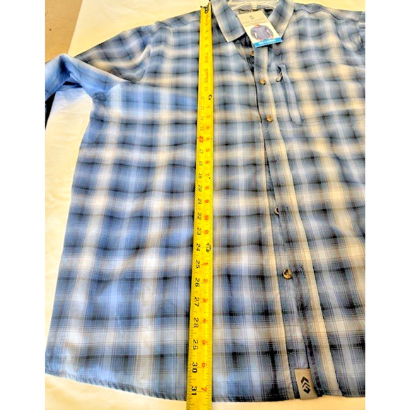 Free Country Excursion THIN Long Sleeve BLUE Shirt MEN XXL, 2X, XXLARGE NEW - Picture 5 of 11